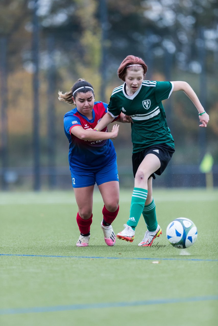 Bild 288 - wBJ Rissen - VfL Pinneberg 2 : Ergebnis: 9:1